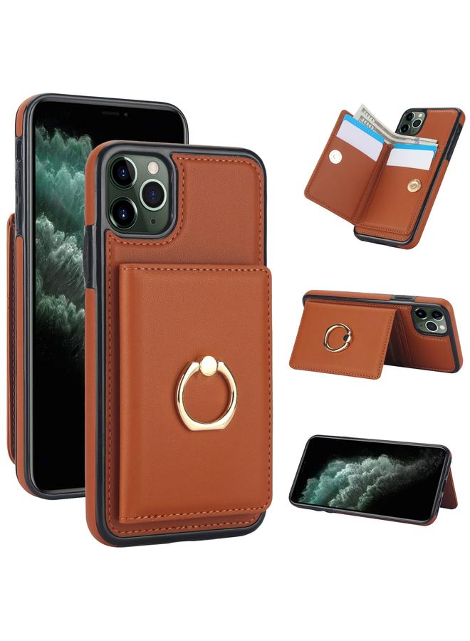 Zaboon Case For iPhone 11 Pro Max RFID Anti-theft Card Ring Holder Phone Case - Image 1