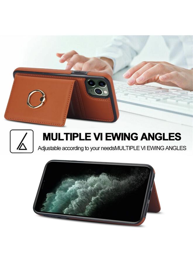 Zaboon Case For iPhone 11 Pro Max RFID Anti-theft Card Ring Holder Phone Case - Image 4