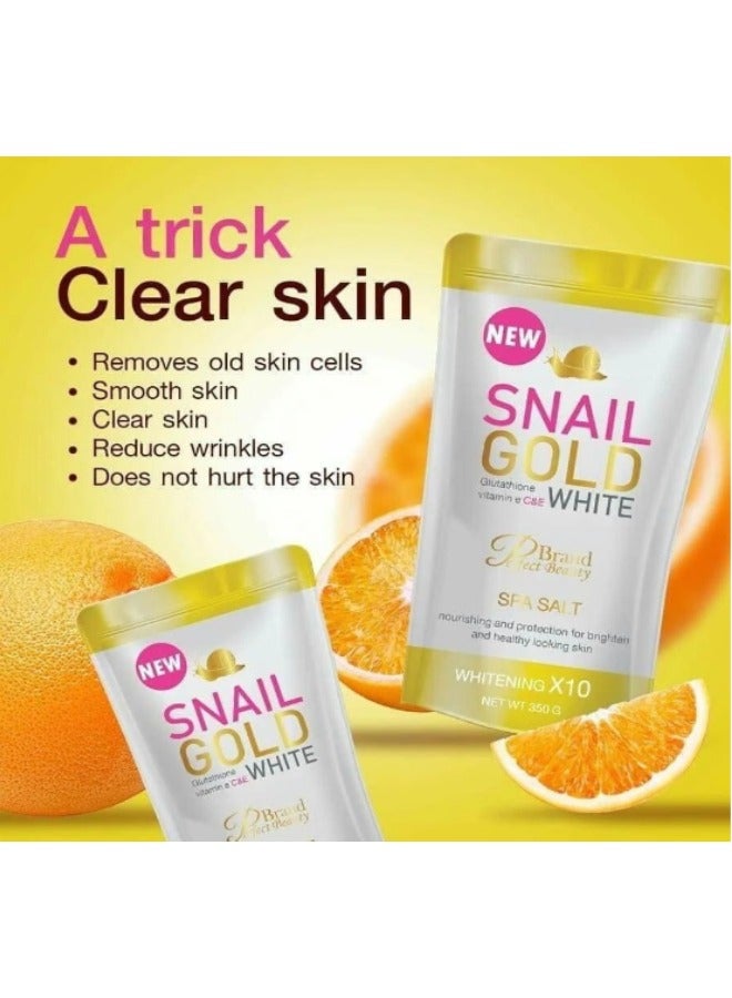 برفكت بيرفيكت بيوتي الحلزون الذهبي الجلوتاثيون الأبيض وفيتامين C وE 350 جرام - Image 2