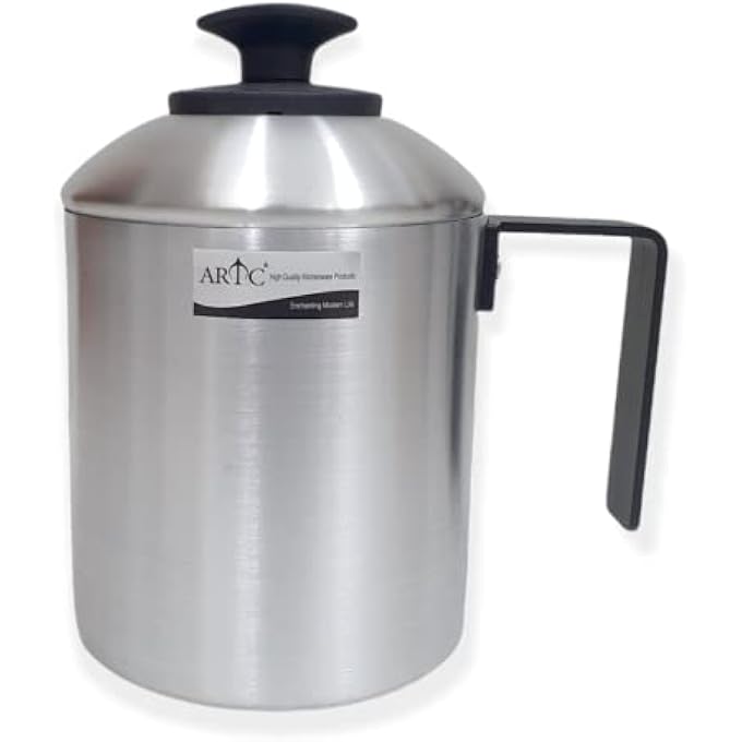 rayihni Aluminium Karak Chai Tea Pot Arabic Qahwa Boiler Jug Qahwa Brewer 2 Ltr - Image 2