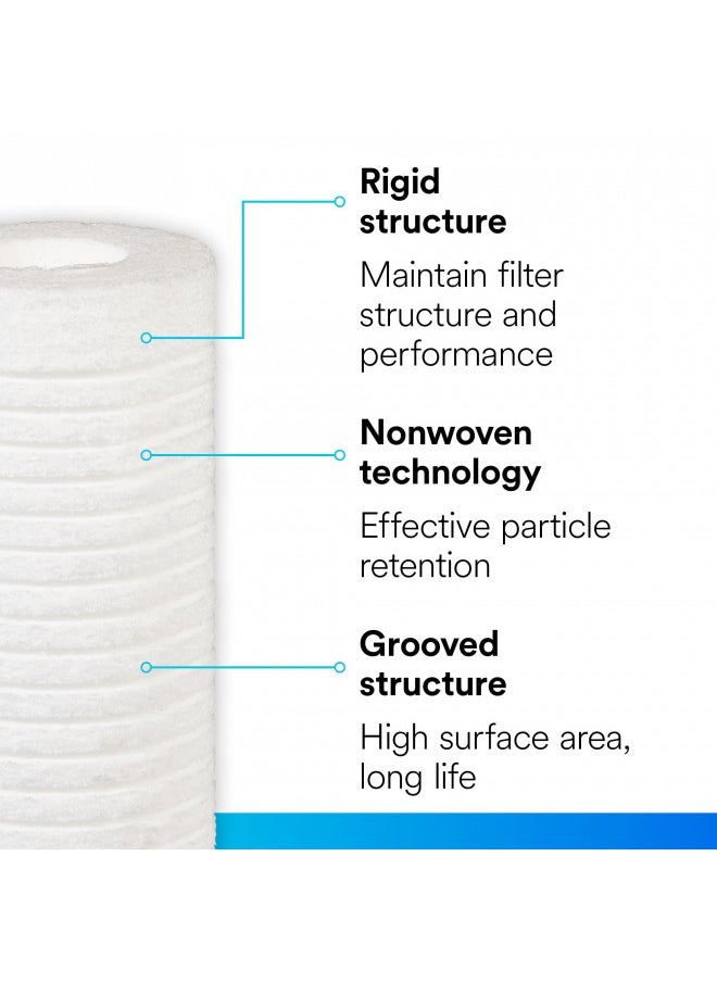 Aqua pure - Aqua-Pure AP100 Series Whole House Replacement Water Filter Drop-in Cartridge AP110, Standard Capacity, for use with AP11T or AP101T Systems - Image 1