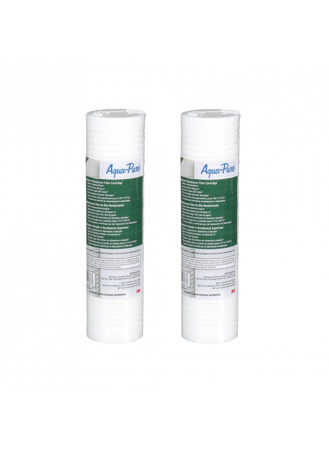 Aqua pure - Aqua-Pure AP100 Series Whole House Replacement Water Filter Drop-in Cartridge AP110, Standard Capacity, for use with AP11T or AP101T Systems - Image 1