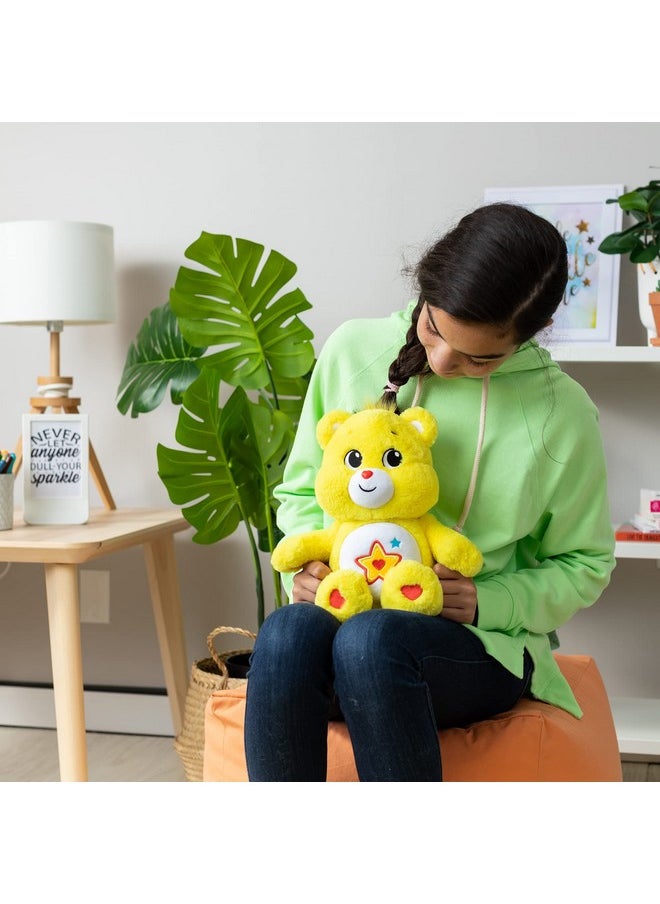 Care Bears - Basic Fun 22409 Superstar Bear 35Cm Collectable Cute Plush Toy Soft Toys & Cuddly Toys For Children Cute Teddies Suitable For Girls And Boys Aged 4 Years + - Image 1