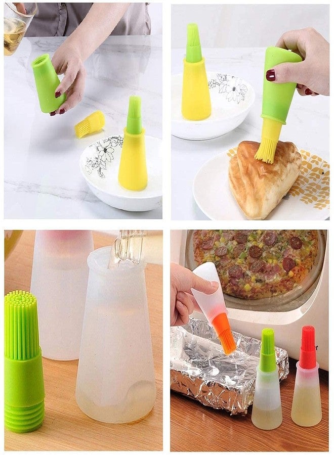 Moral_Silicon Oil Bottle Brush Liquid Oil Pen Cake Butter Bread Pastry Brush Baking Tool (Set of 2) - Image 4