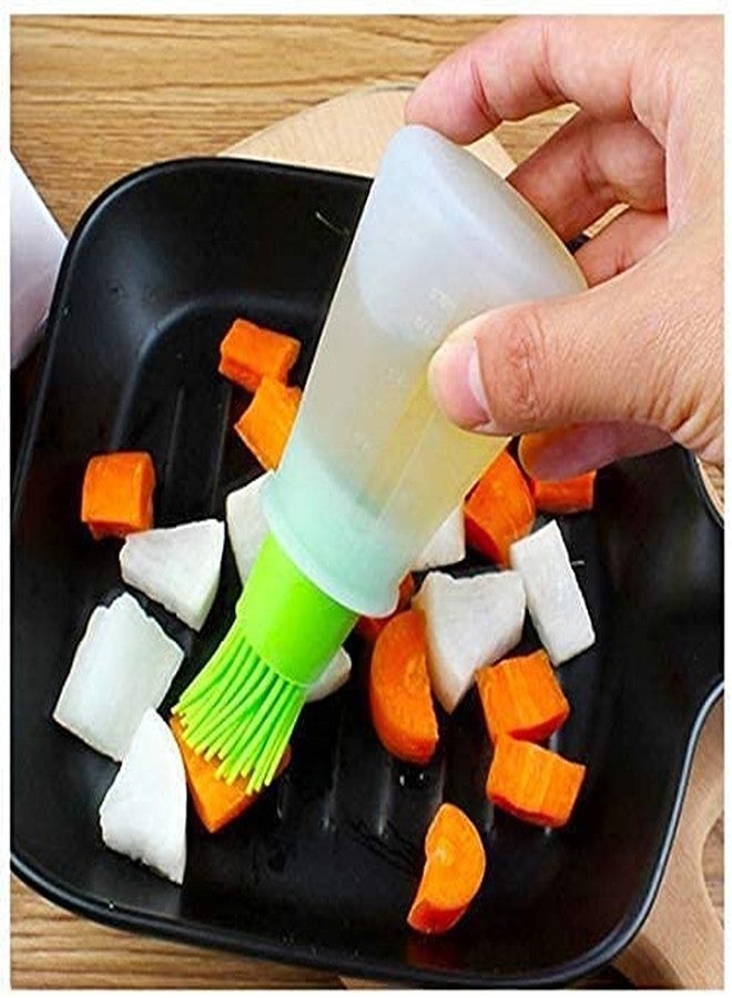 Moral_Silicon Oil Bottle Brush Liquid Oil Pen Cake Butter Bread Pastry Brush Baking Tool (Set of 2) - Image 1
