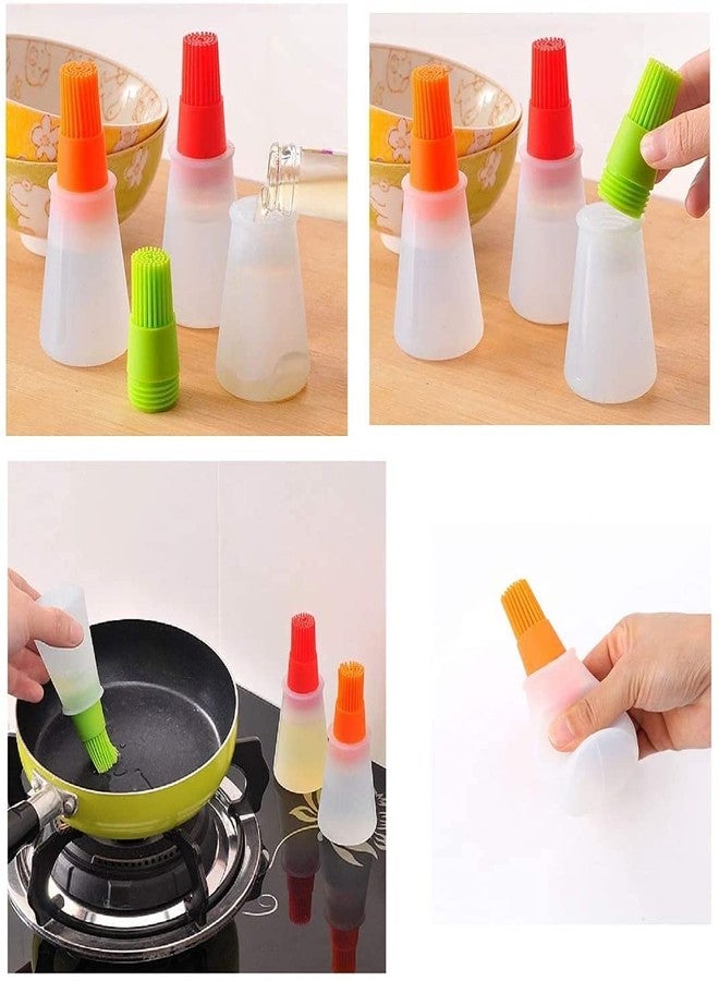 Moral_Silicon Oil Bottle Brush Liquid Oil Pen Cake Butter Bread Pastry Brush Baking Tool (Set of 2) - Image 3