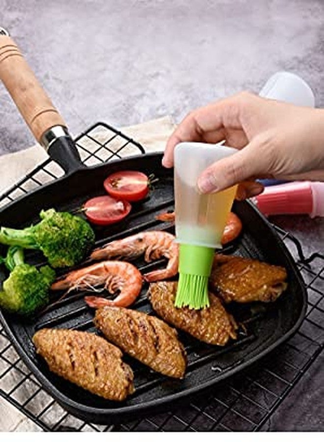 Moral_Silicon Oil Bottle Brush Liquid Oil Pen Cake Butter Bread Pastry Brush Baking Tool (Set of 2) - Image 5