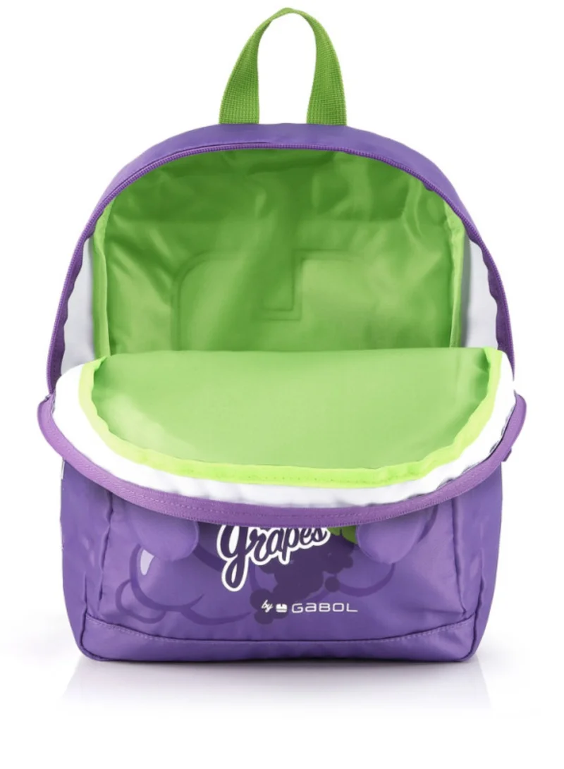 GABOL Gabol Tutti Frutti Kids Backpack Lightweight Children's Nursery School Bag for Preschool Boys Girls Theme Grapes