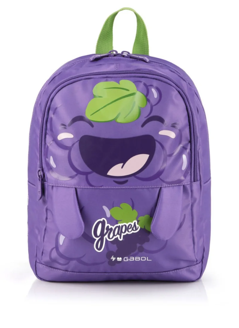 GABOL Gabol Tutti Frutti Kids Backpack Lightweight Children's Nursery School Bag for Preschool Boys Girls Theme Grapes