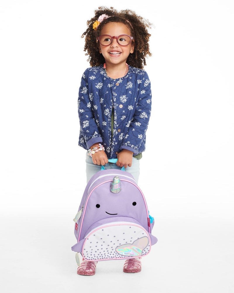 Skip Hop Toddler Backpack, Zoo Preschool, Narwhal - Image 4