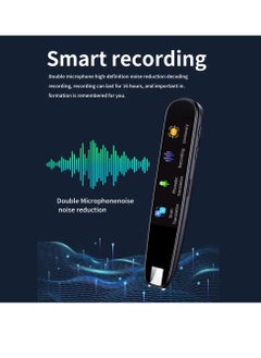 AROAQ Offline Translation Pen, Intelligent Scanning Instant Voice Translator Pen, 123 Languages Translation Scanning Reading Pen, Smart Recording Text To Speech Device For Students And Teachers, (Black)  - Image 3