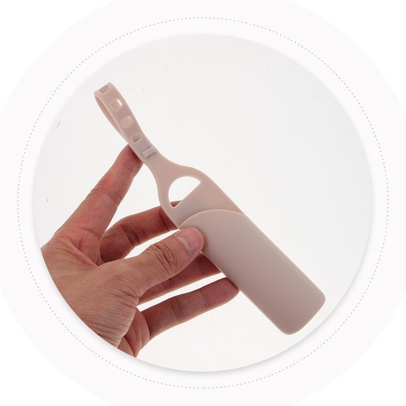KICHOUSE Portable Lipstick Bag Silicone Lip Gloss Holder Small Travel Lipstick Pouch for Women Keychain Compatible Cosmetic Sleeve - Image 4