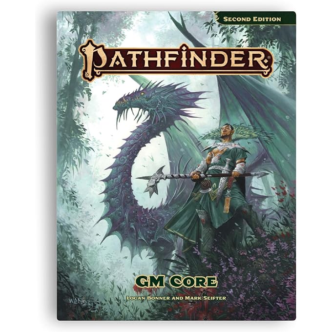 Paizo Pathfinder GM Core Pocket Edition - Tabletop RPG Rulebook | 6.7" x 8.4" Softcover | Second Edition Remaster | Ages 16+ | 336 Pages - Image 1