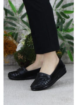 Fort Safir 1292 Black Orthopedic Mother Shoes Classic Shoes Women's Casual Shoes  - Image 3