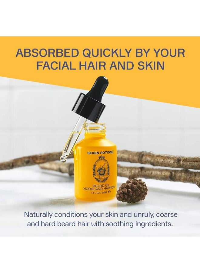 Seven Potions Beard Oil 1 Fl Oz By Seven Potions. Sweet And Woody Scented Beard Softener. Stops Beard Itch. Natural Vegan Beard Conditioning Oil. Contains Jojoba Oil (Woodland Harmony) - Image 4