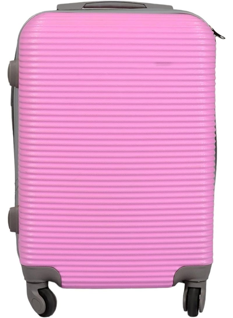 milano Abs Luggage Trolley Bags size 24 (pinK) - Image 2
