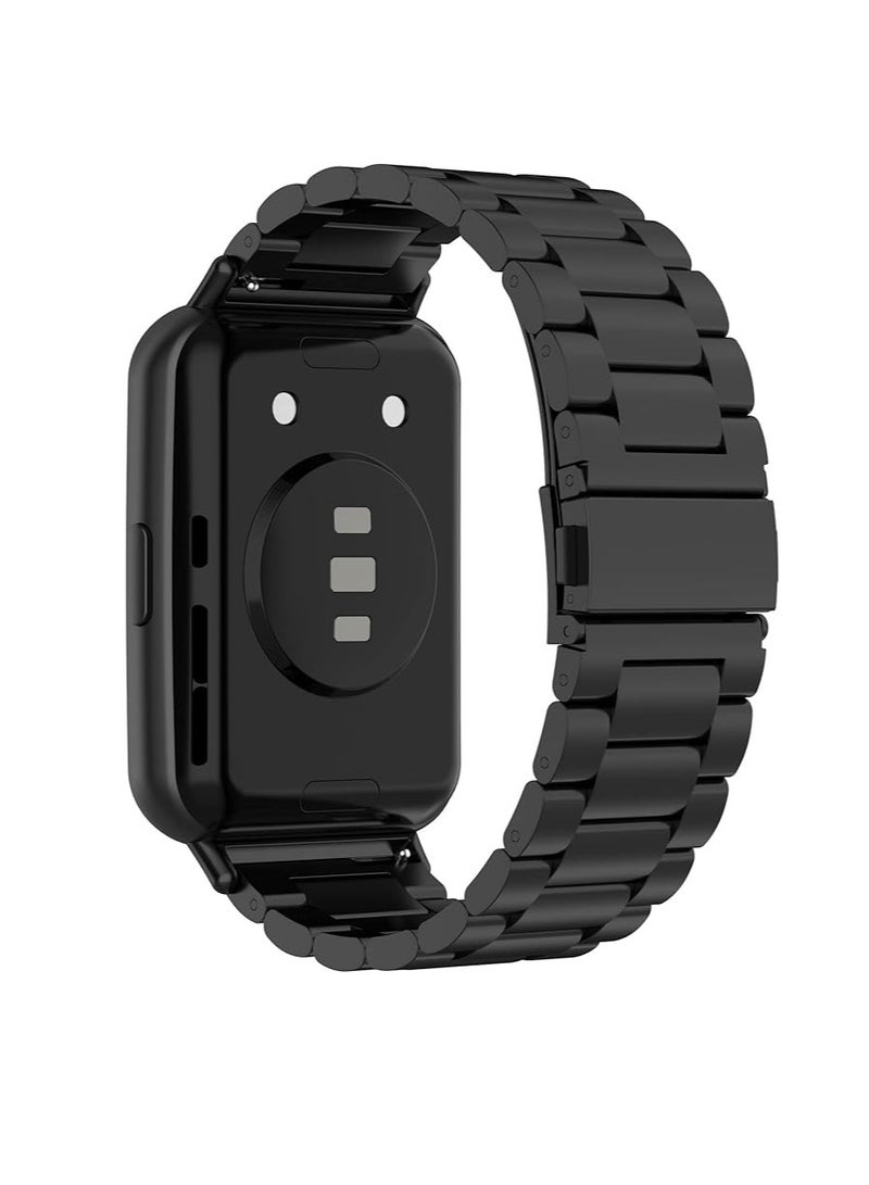 Metal Bracelet for Huawei Watch Fit 2 New Bracelet, Huawei Watch Fit 2 New Adjustable Stainless Steel Replacement Bands Bracelet  - Image 4