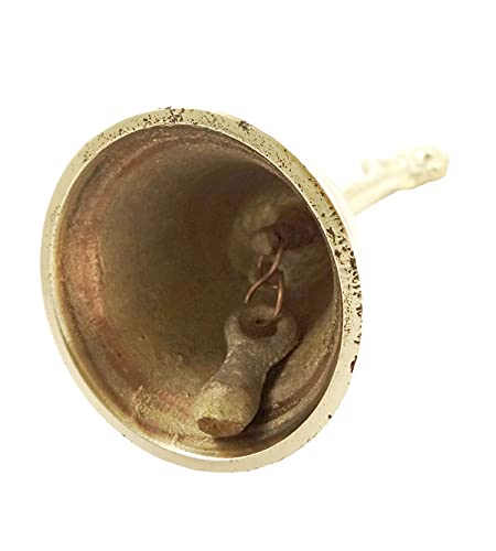 RDK SON'S® Brass Garuda Puja Bell | Pooja Ghanti/Ghanta for Home and Temple | Prayer Bell | Pooja Mandir Bell (4 Inches) - Image 3