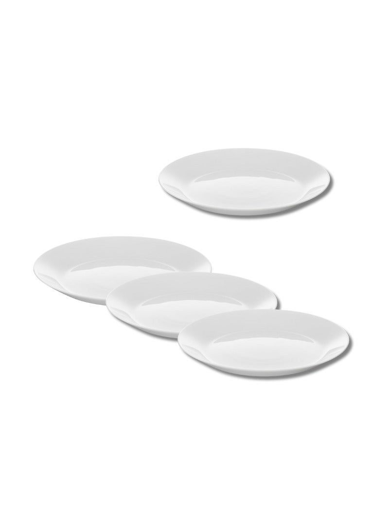 OFTAST Side Plate, 19cm, White, Set of 4, Durable & Elegant - Image 1