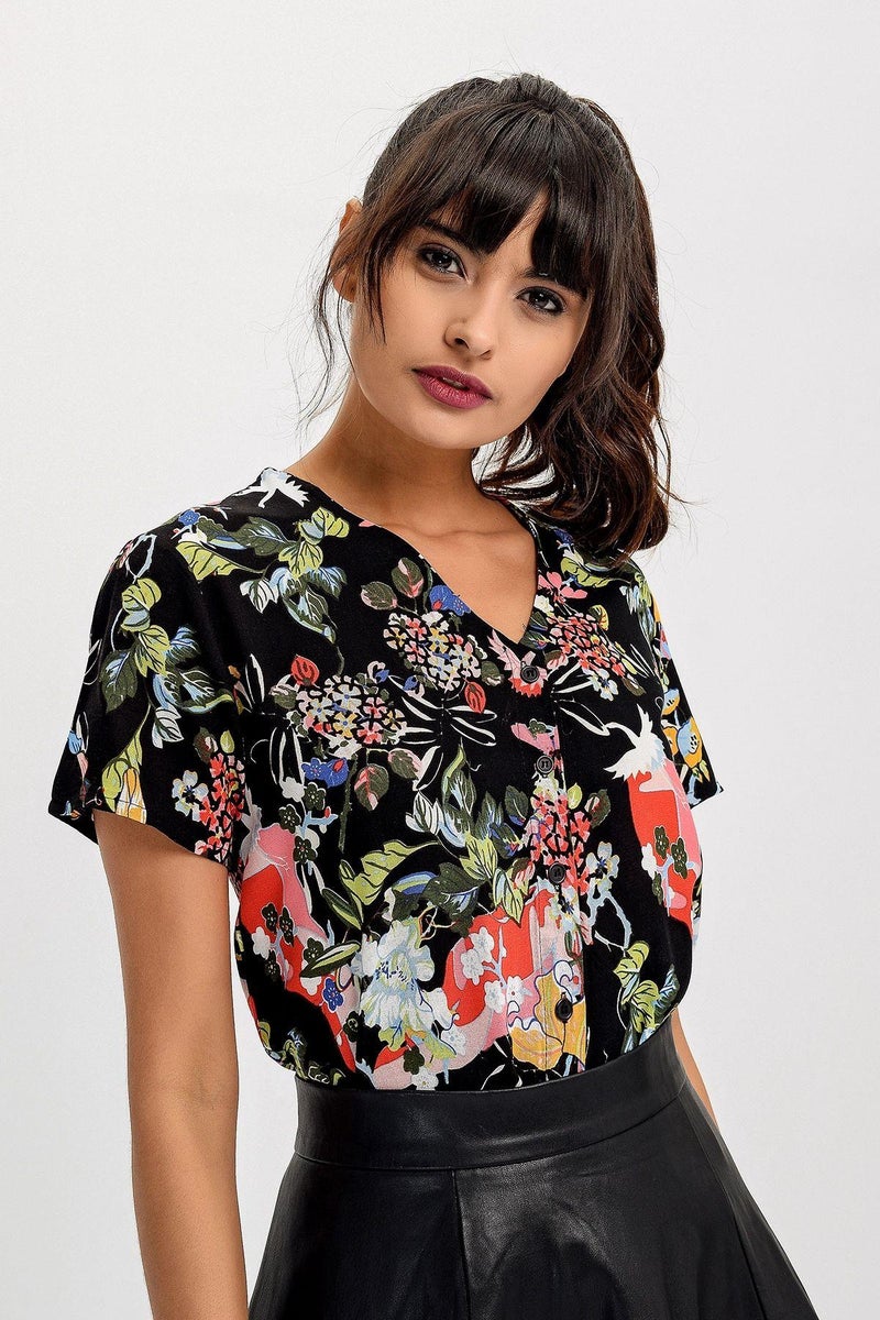 Weshaya Shirt Women Black - Image 2