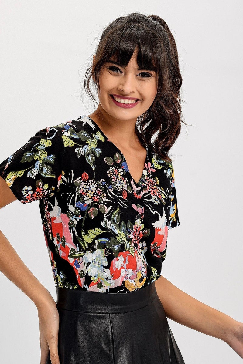 Weshaya Shirt Women Black - Image 4