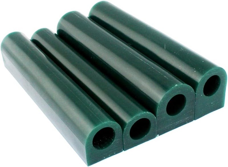 PHYHOO Carving Wax Ring Tube Green Carving Wax Center Hole Tube Round Jewelry Ring Casting Mold Kit - Image 1