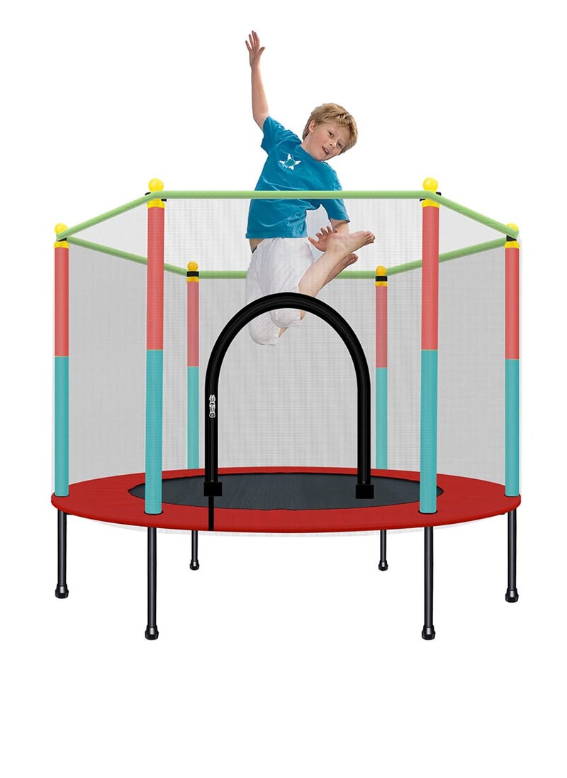 DubaiGallery - Indoor Trampoline, Kids Adult Bouncer, Baby Jumper, Children Bouncers With Guardrail Fitness, Thick Spring, Anti-Skid Shock Absorption - Image 1