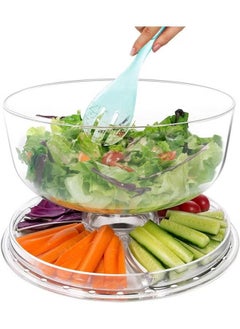 EXCLIFE Acrylic Cake Stand Clear  - Image 3