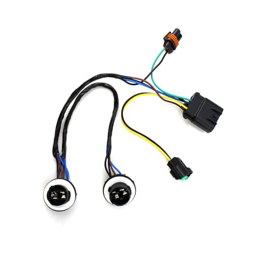 FORLETOR Silverado Headlight Wiring Harness, 645-745 645745 645 745 15841609 25962806 Headlight Wire Harness Compatible with 2008-2014 Silverado 1500 2500HD 3500HD(1 pcs) - Image 1