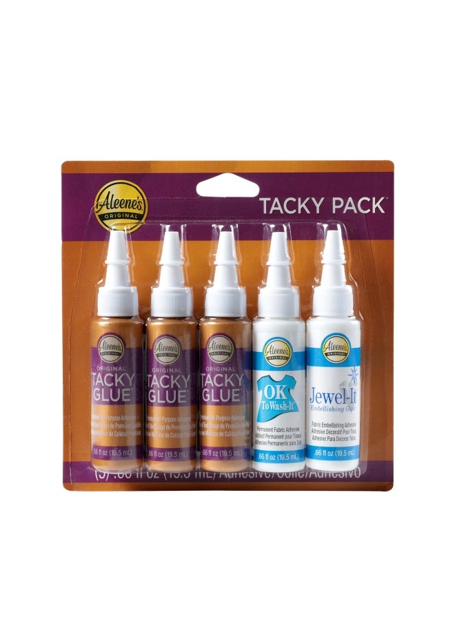 Aleene's Multi Tacky Try Me 5Pk  - Image 1