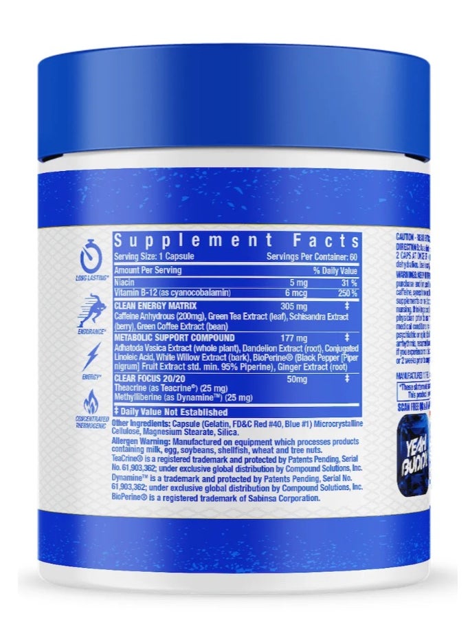 RONNIE COLEMAN - Light Weight Baby Focus and Fat Loss Support 60 Capsule - Image 1