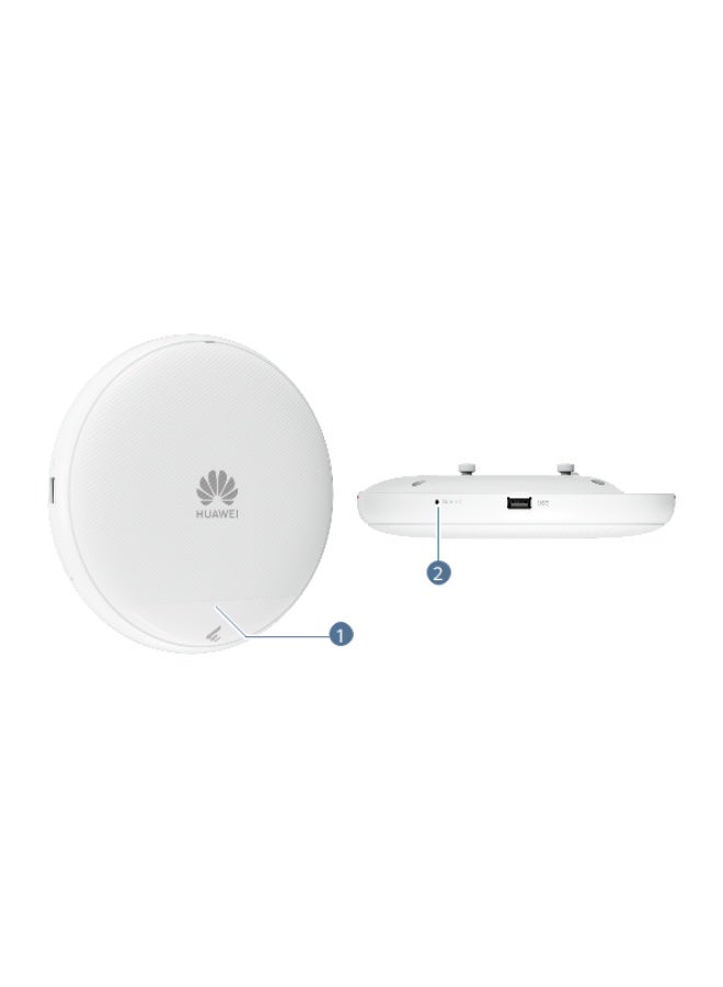 هواوي ايكيت نقطة وصول داخلية HUAWEI AP572 WiFi 7، جهاز توجيه هوائي ذكي ثنائي النطاق 2+4، منفذ USB، جهاز شبكة مؤسسي - Image 4