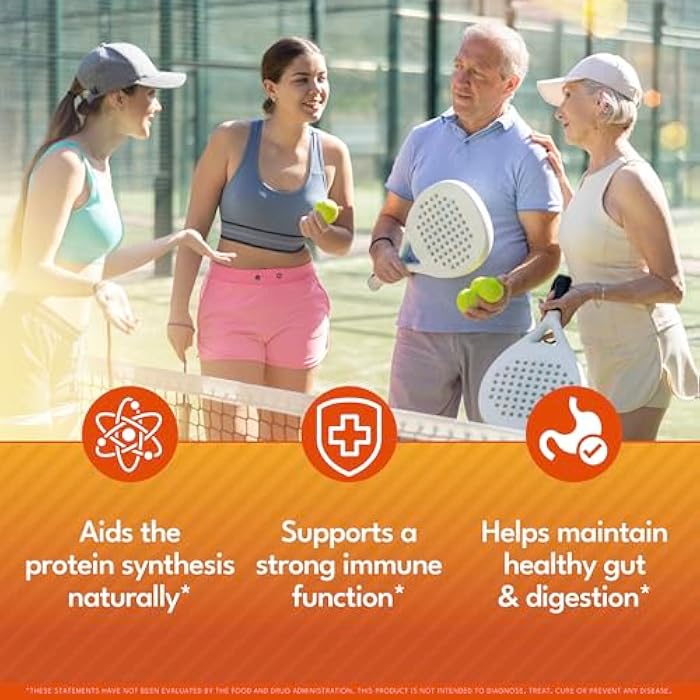 NEW AGE Amino Acids Supplement L-Lysine, L-Threonine, L-Leucine, Isoleucine, Valine, L-Histidine, L-Tryptophan, L-Methionine, L-Arginine, L-Cysteine, L-Glutamine, L-Serine, Aspartic Acid- 60 Count - Image 4