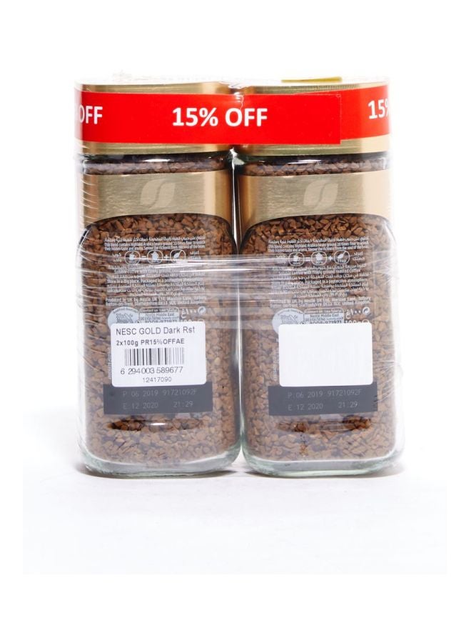 Nescafe Golden Roasted Coffee 100grams Pack of 2 - Image 2