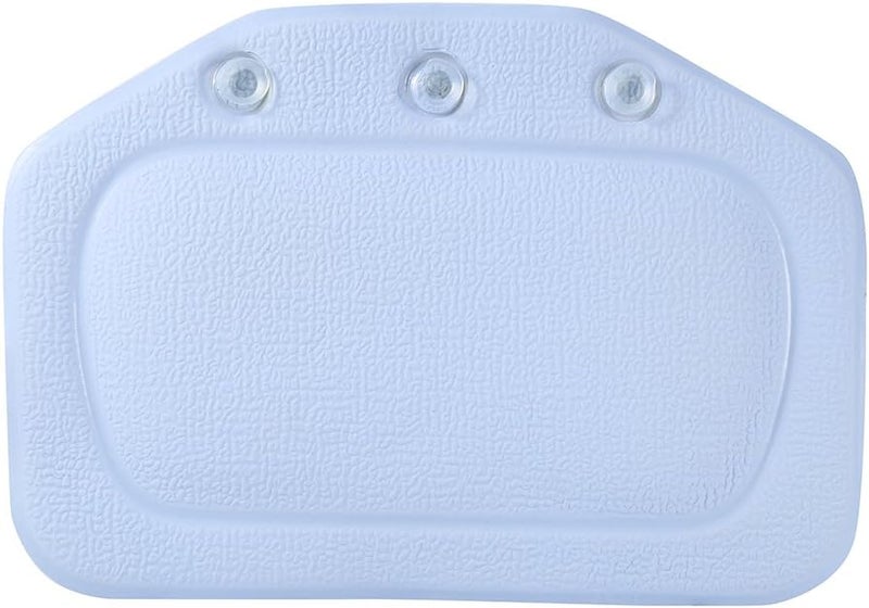 Zerodis Bath Pillow with Suction Cups Bath Pillows Neck and Back Support for Relaxing in Your Bathtub Ideal for Spa and Bathroom Use Pillow with Suction Cups PVC Material Bathroom - Image 3