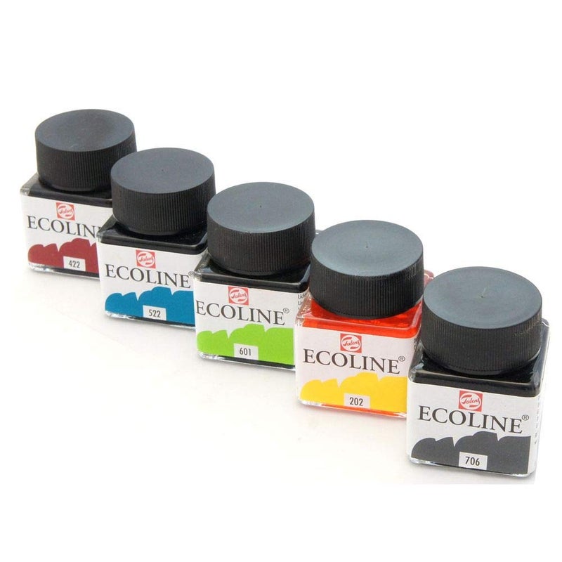 Talens Royal Talens Ecoline Liquid Watercolor 30ml Bottle Magenta 11253370 - Image 2