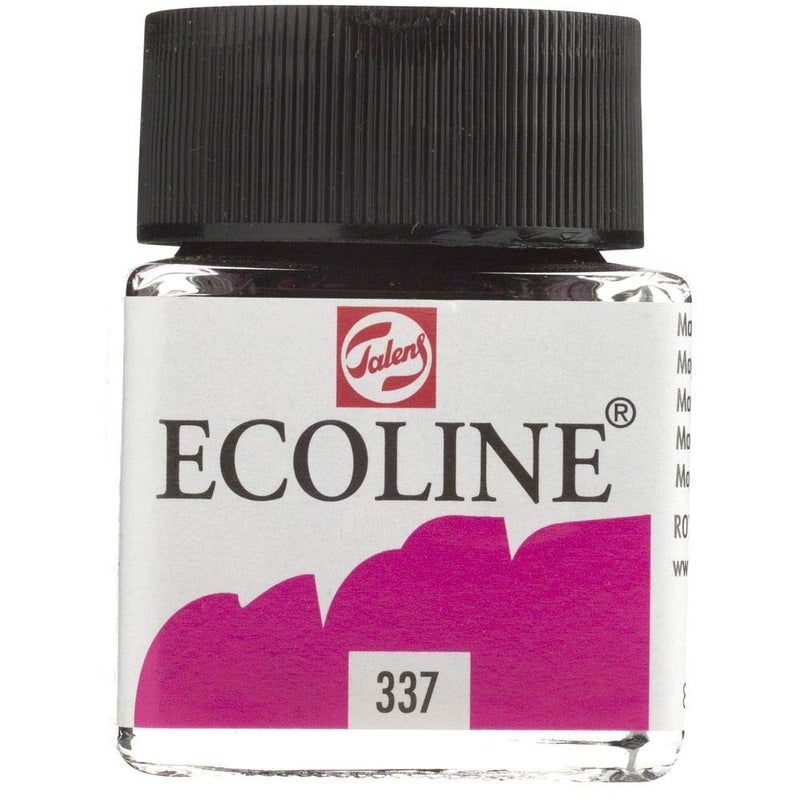 Talens Royal Talens Ecoline Liquid Watercolor 30ml Bottle Magenta 11253370 - Image 3