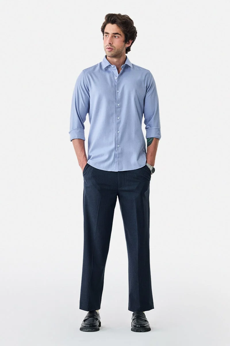 SNITCH Slim Fit 100% Cotton Luxe Shirt