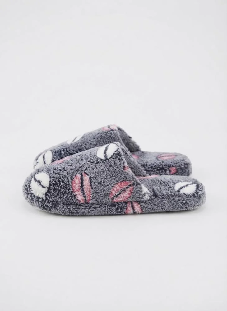 Viny Navy Viny Women's Home Slippers | Comfortable Slip-On Indoor House Shoes | Non-Slip Sole for Everyday Wear for Women | Best Price UAE