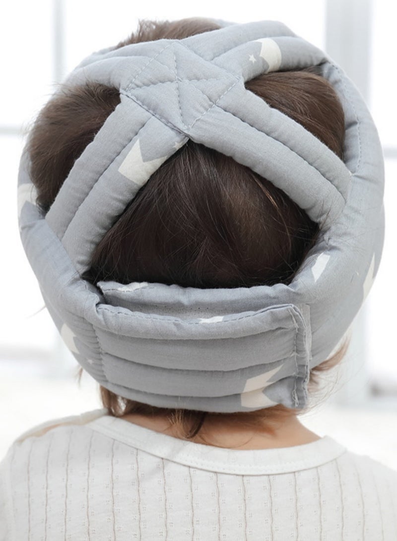Baby Safety Hat Infant Head Protector Cushion Adjustable Kids Children Protection Helmet (Blue) - Image 5