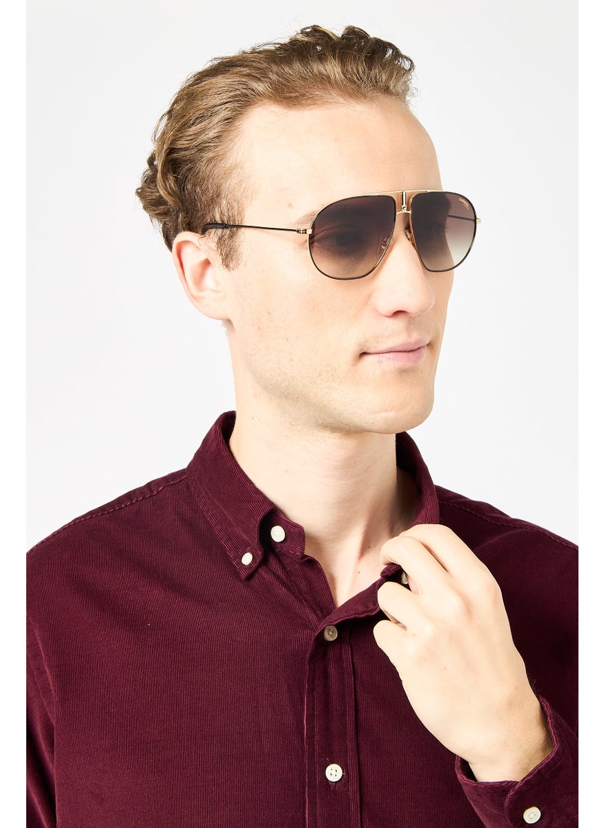 Carrera Men BOUND 2M2/HA Aviator Sunglasses, Black  - Image 5