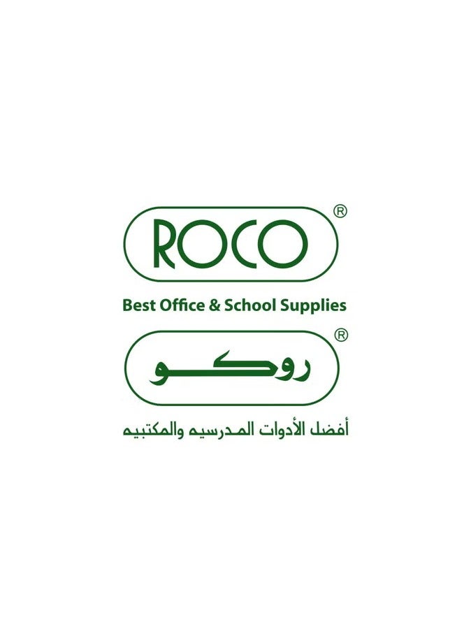 Roco Calligraphy Pen, Chisel Tip, 1 mm, Black,Red,Blue pack of 3 - Image 2