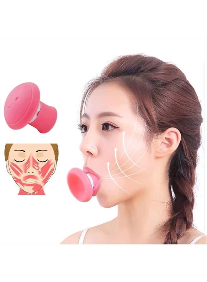 SURORAIN Face Exerciser, Facial Yoga for Skin Tighten Firm, Jaw Exerciser, Double Chin Breathing Exercise Device Jaw Face Slimmer for Women and Men - Image 1