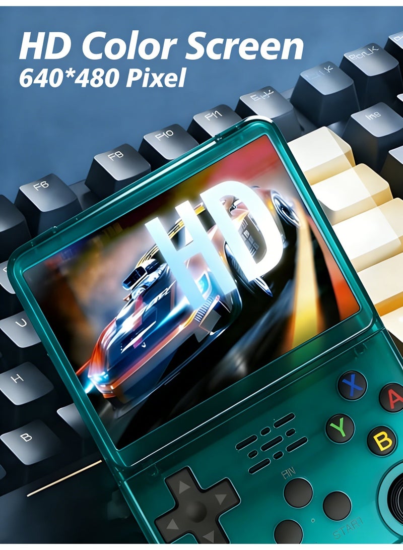 Closeli Portable Handheld Game Console, Retro Pocket Arcade Machine,Video Game for Kids, Built-in 64GB TF Card, 15000+ Classic Games, 3.5" IPS Screen, 3500mAh Battery, Open Source Linux Emulator System, OTG Function, Supports 256GB TF Card Expansion, Holiday Gift - Image 3