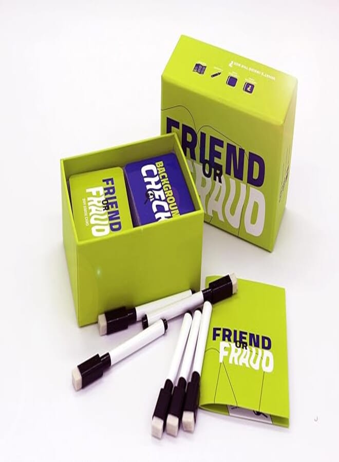 ZAG Friend or Fraud - Social Deduction Party Game for Teens & Adults, 17 Years & Above, 1 Player