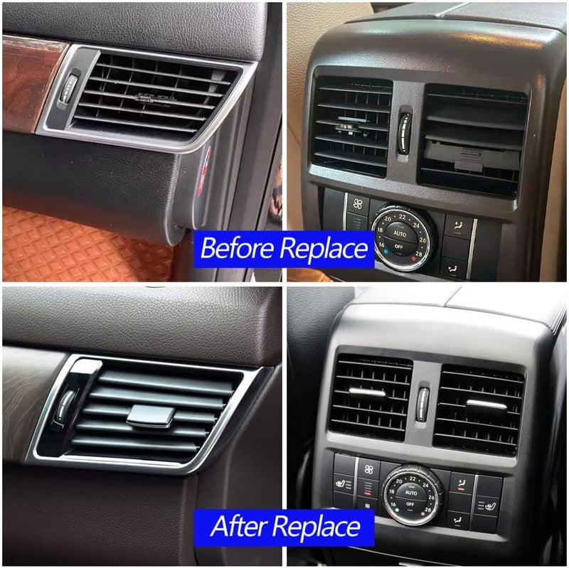 Goodithy Dash Left Right Air Vent Clip Tab, Front Rear AC Vent Grille Paddle Clip Repair Kit for Mercedes Benz GL ML GLE GLS W166 W292 2012 2013 2014 2015 2016 2017 2018 2019 (Front Left/Right 1pc) - Image 5