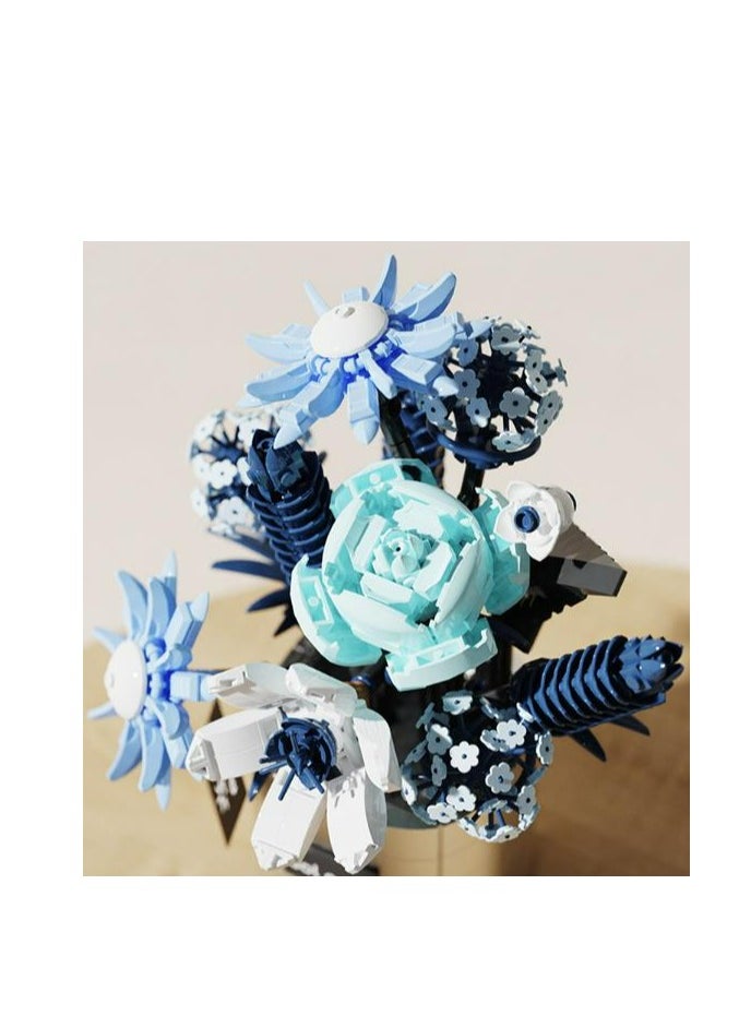 Winter Ice Flower Bundle, Building Blocks, Potted Plants  - Image 2