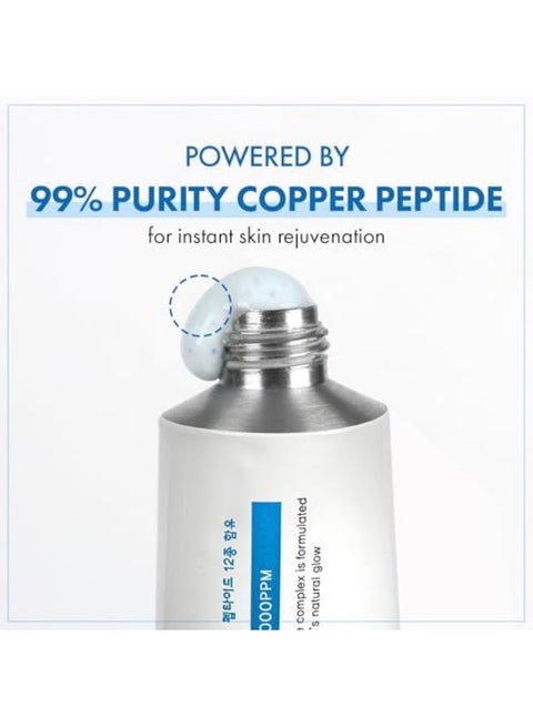 Tosowoong TOSOWOONG Copper Peptide 12 Cream, 99% Purity of Copper  Tripeptide-1, GHK-Cu, 12 Multi-Peptide Formula for Skin Elasticity,  Hydration & Fine Lines, Korean Skincare, 50ml / 1.69 fl oz | Best Price KSA 