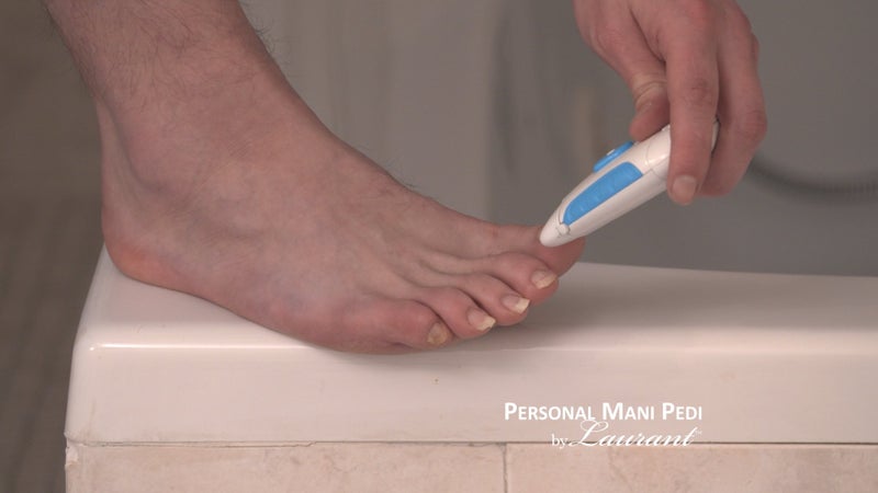 Laurant Personal Mani Pedi Professional, Automatic Baby Nail Clipper Trimmer and Filer 100% Safe fo Kids and Elderly Includes Fingernail Mineral Roller and Buffing Roller by Laurant - Image 5