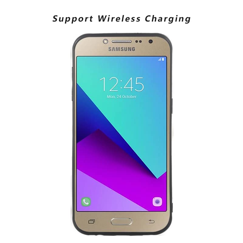 ELISORLI Compatible with Samsung Galaxy Grand Prime J2 Prime Case Rugged Thin Slim Cell Accessories Anti-Slip Fit Rubber TPU Mobile Phone Silicone Protection Cover for Glaxay 2 2J Plus Women Men Black - Image 4